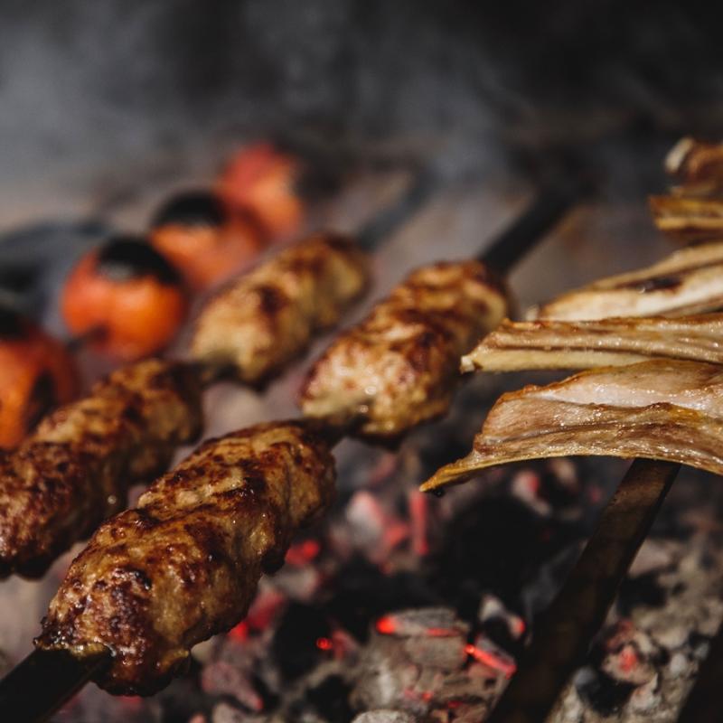 Блюда на мангале и в коптильне