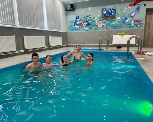 Идеальное место для отдыха большой компанией