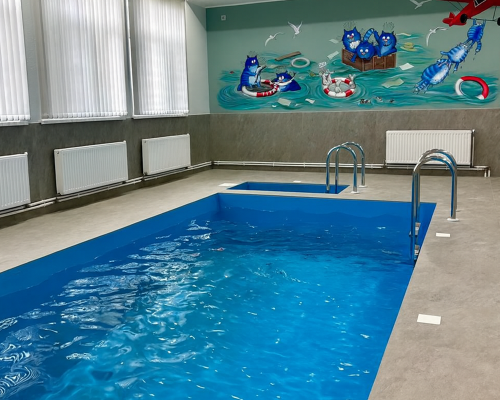 Тёплый бассейн в сауне: зачем он нужен и чем полезен